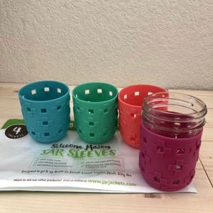 ✳️ JarJackets Silicone Mason Jar Sleeves